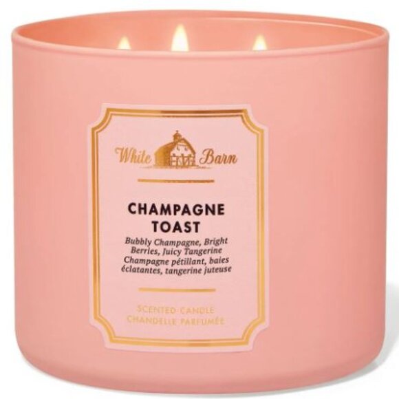 ❣️Brand New❣️Champagne Toast 3-wick candle ❣️ - Picture 1 of 4